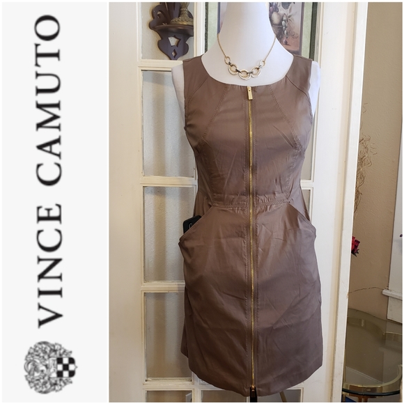 Vince Camuto Zip-up dress - Picture 2 of 8